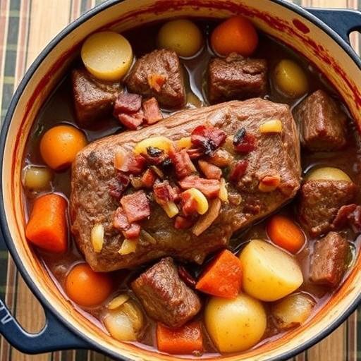 BUDGET BEEF SHORT RIBS LA BOURGUIGNONNE