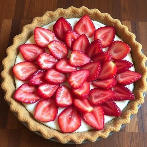 NO BAKE STRAWBERRY PIE