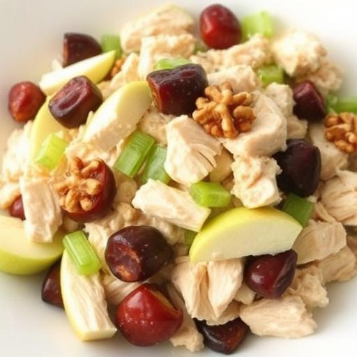 APPLE and WALNUT CHICKEN SALAD
