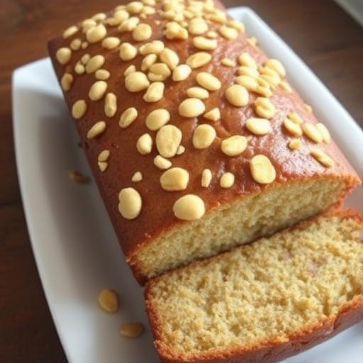 AFRICAN BANANA PEANUT CAKE