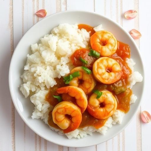 BENGAL LANCERS SHRIMP CURRY (JHINKA MASALA)