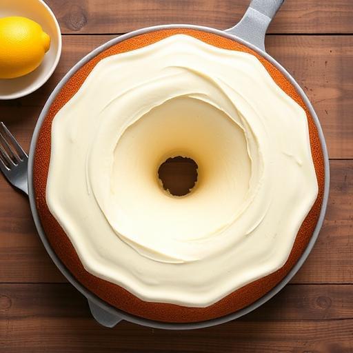 ANGEL FOOD CAKE WITH LEMON CURD