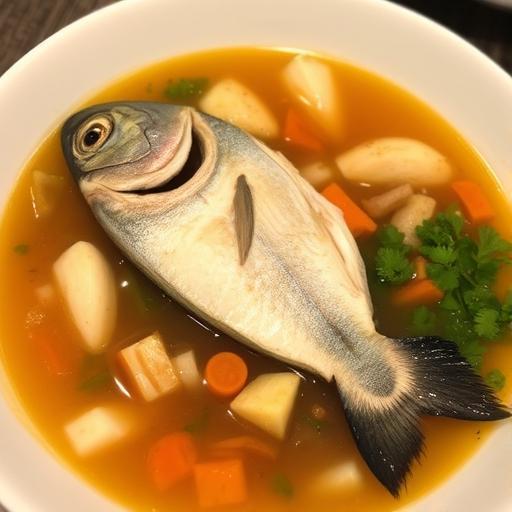 ASIAN-STYLE FISH SOUP