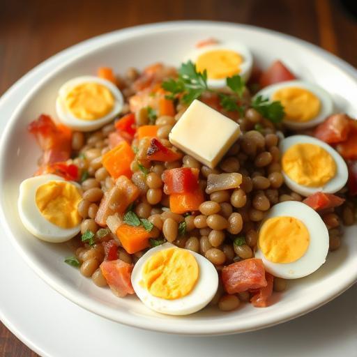 BACON AND LENTILS