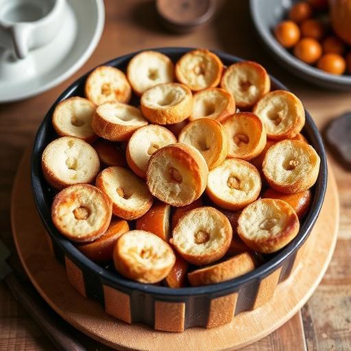TRADITIONAL APPLE CHARLOTTE WITH CUSTARD