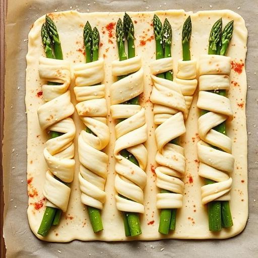 ASPARAGUS AND ANCHOVY TWISTS