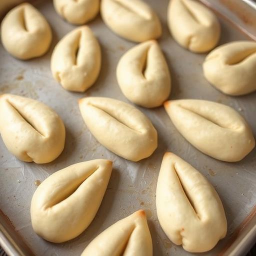 BAKED FLATBREAD with GARLIC (LAHSOONI NAAN)