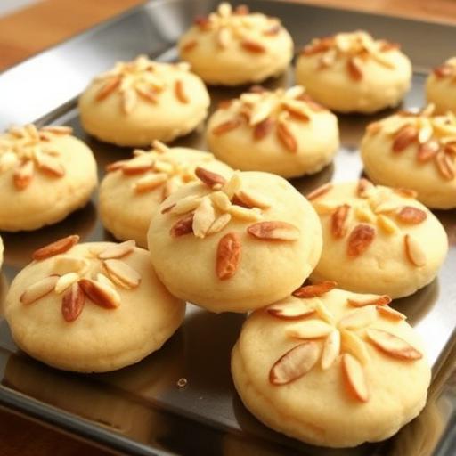 ALMOND MERINGUE GEMS