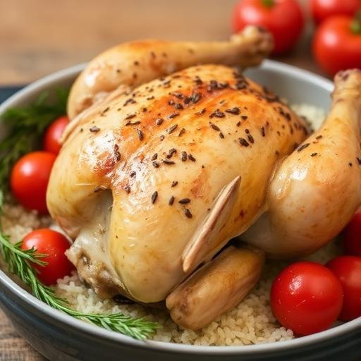 BAKED CHICKEN (KOTOPOULO PSITO)