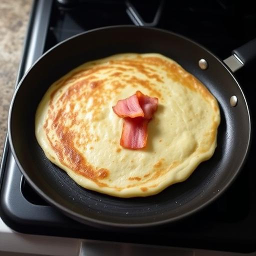 OATMEAL BACON PANCAKES