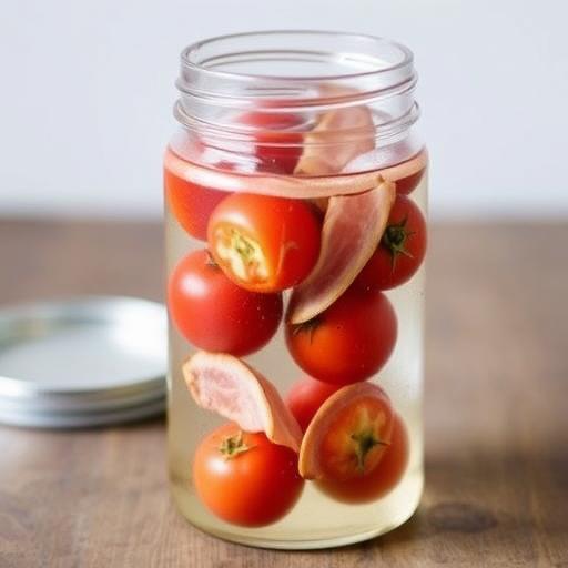 BACON-VODKA INFUSED CHERRY TOMATOES