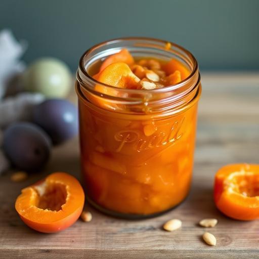 APRICOT, CARROT AND ALMOND JAM