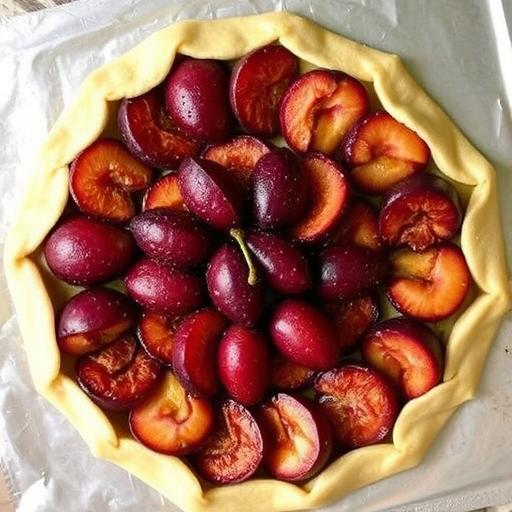 ALSATIAN PLUM TART – TARTE AUX PRUNES D’ALSACE