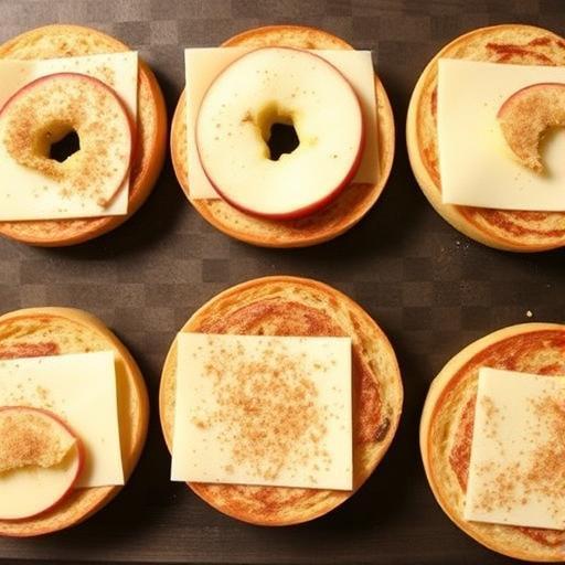 APPLE BAGEL BROIL