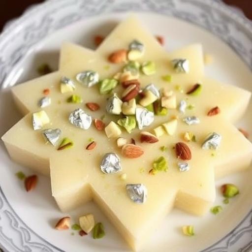 BURFI BADAM PISTA (MILK, ALMOND and PISTACHIO NUT TOFFEE)