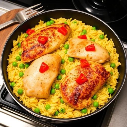 ARROZ CON POLLO (CHICKEN with RICE)