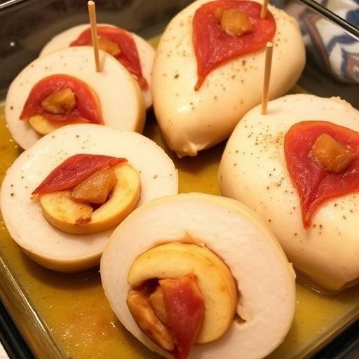 APPLE PROSCIUTTO CHICKEN