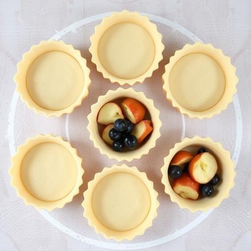 APPLE AND BLUEBERRY PIE