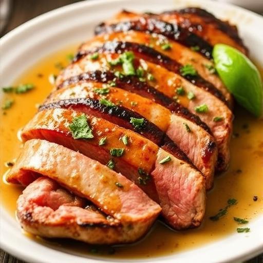 BASIL MARINATED FLANK STEAK