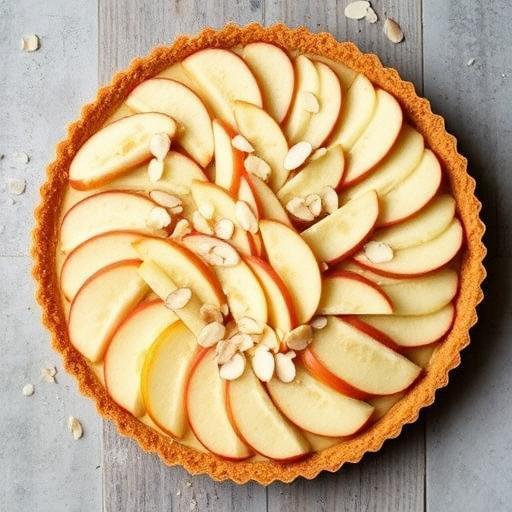 APPLE FRANGIPANE TART