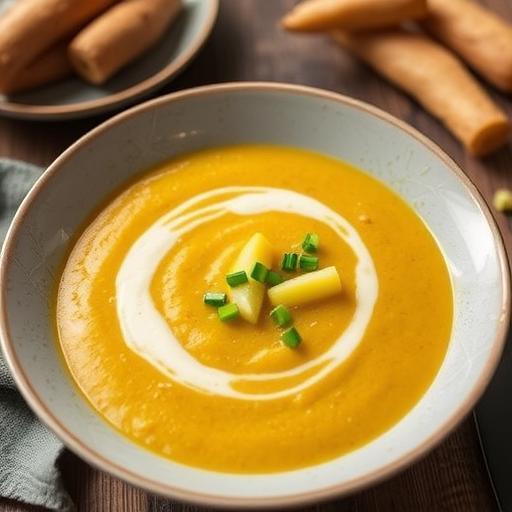 PARSNIP and APPLE SOUP