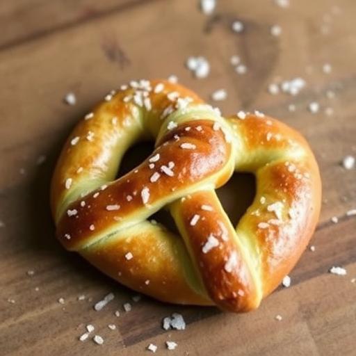 BIG SOFT PRETZELS (FROM BREAD MIX)