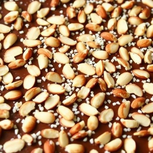 ALMOND FUDGE TOPPED SHORTBREAD