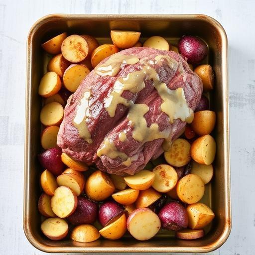 NIGEL SLATER'S ALL-IN-ONE ROAST BEEF RIB