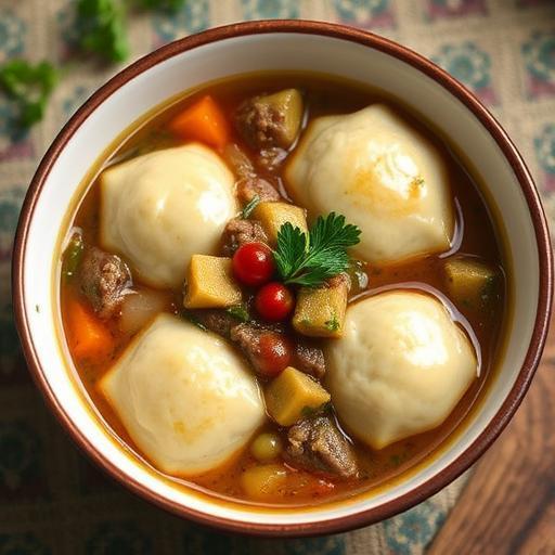 HERB DUMPLING STEW