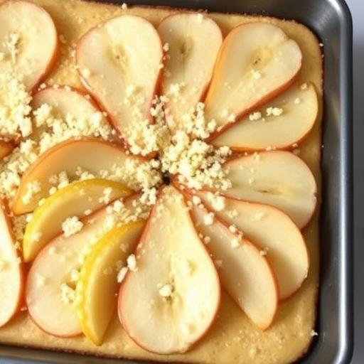 ALMOND PEAR COFFEE CAKE