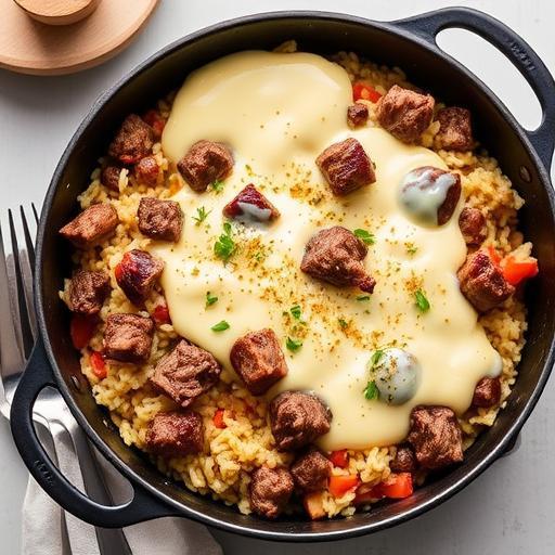 ALBANIAN BAKED LAMB WITH RICE (TAVÃ« KOSI)