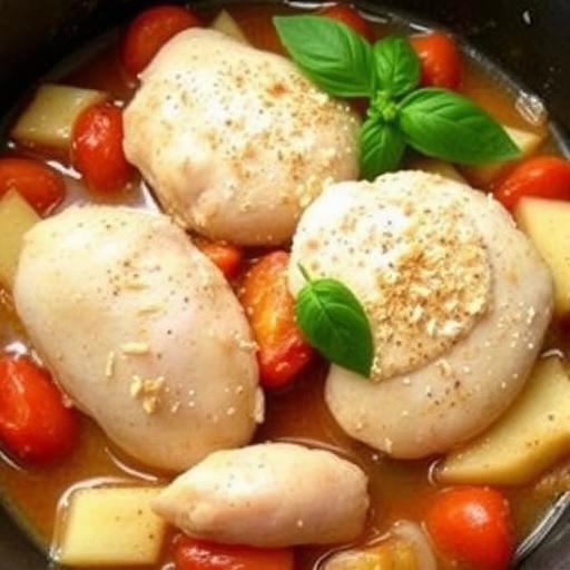 APPLE CIDER CHICKEN STEW