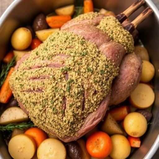 CRUSTY ROAST LAMB (UAINEOIL FAOI CHRUSTA)