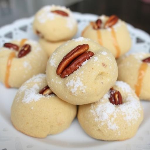 1996 3rd PLACE WINNER PECAN COOKIES (POLVORONES)