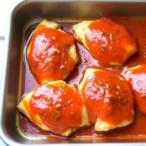 APRICOT GLAZED CHICKEN
