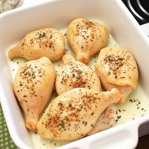 BAKED CAJUN CHICKEN