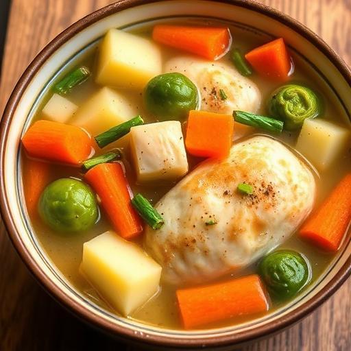 CHICKEN with WINTER VEGETABLES