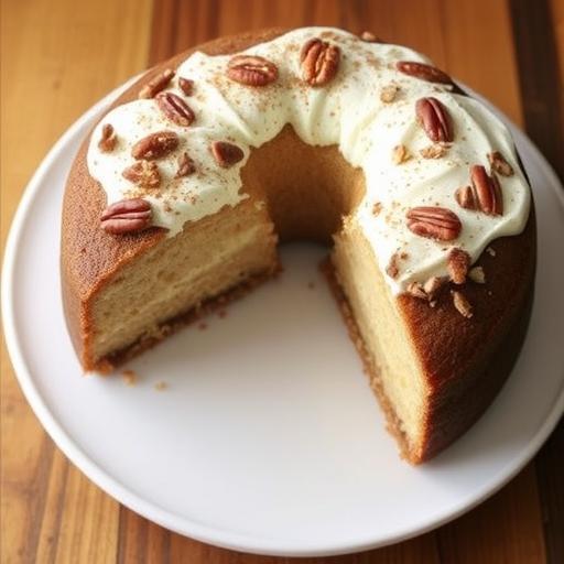 DUBLINS FINEST CARAMEL APPLE CAKE