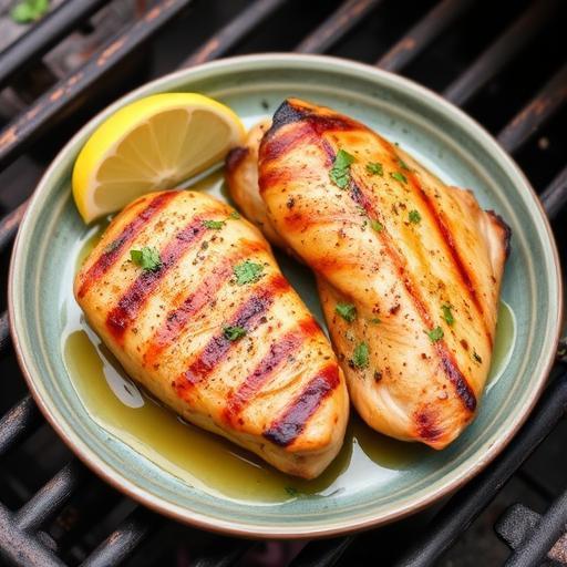 GRILLED HONEY MUSTARD CHICKEN 