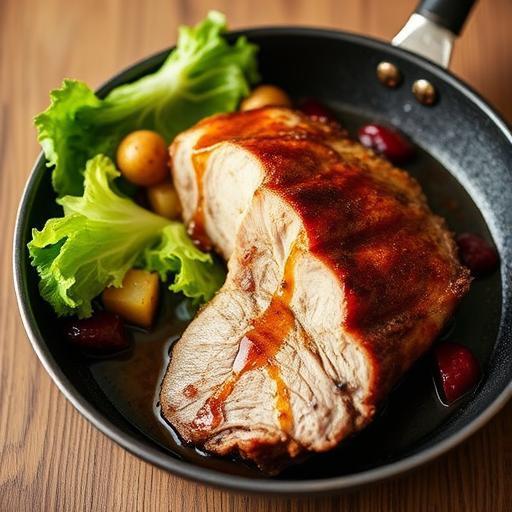 ASIAN-STYLE DUCK GLAZED WITH PLUM AND SOY