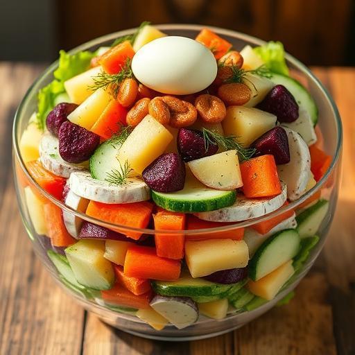 SIMPLE LAYERED SALAD