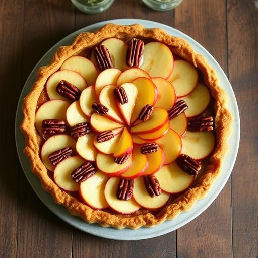 APPLE AND PECAN TART