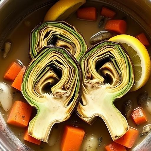 ARTICHOKES ALLA ROMANA