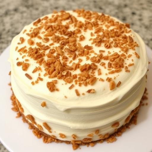 14 CARAT CAKE with VANILLA CREAM CHEESE FROST