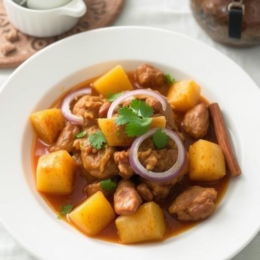 BADAM DIYEA MANGSHA (BEEF in RICH CASHEW SAUCE)