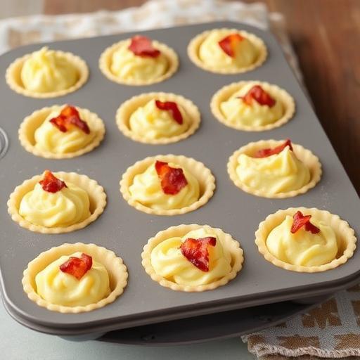 BACON AND EGG CANAPÃ©S