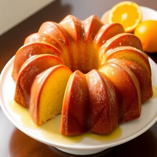 ORANGE CAKE with ORANGE SYRUP (MAYAS)
