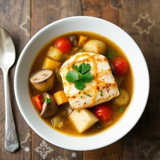 BAUDROIE LOU MARQUES – LOU MARQUES’ MONKFISH SOUP