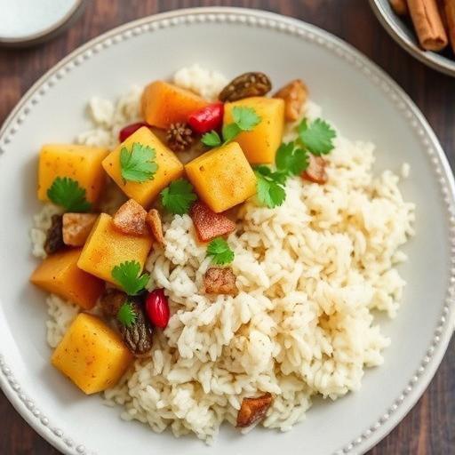 ALOO GOBI AND JEERA RICE