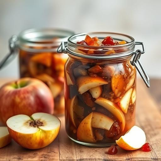 APPLE, DATE AND GINGER CHUTNEY